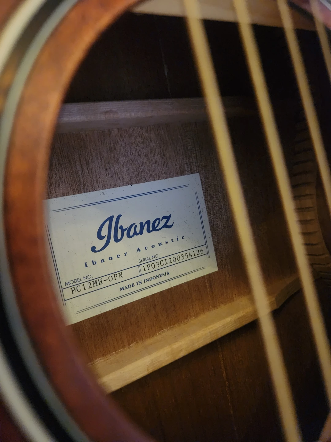 Ibanez Acoustic Guitar PCT12MH-OPN - photo 4