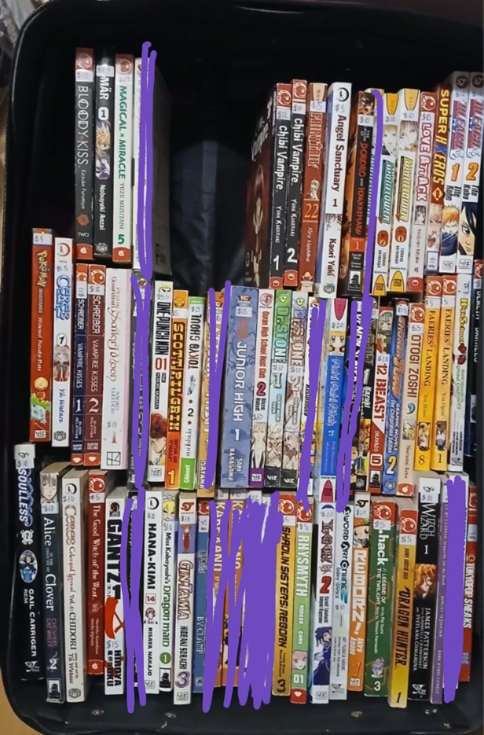 Manga (price is on spine of book)