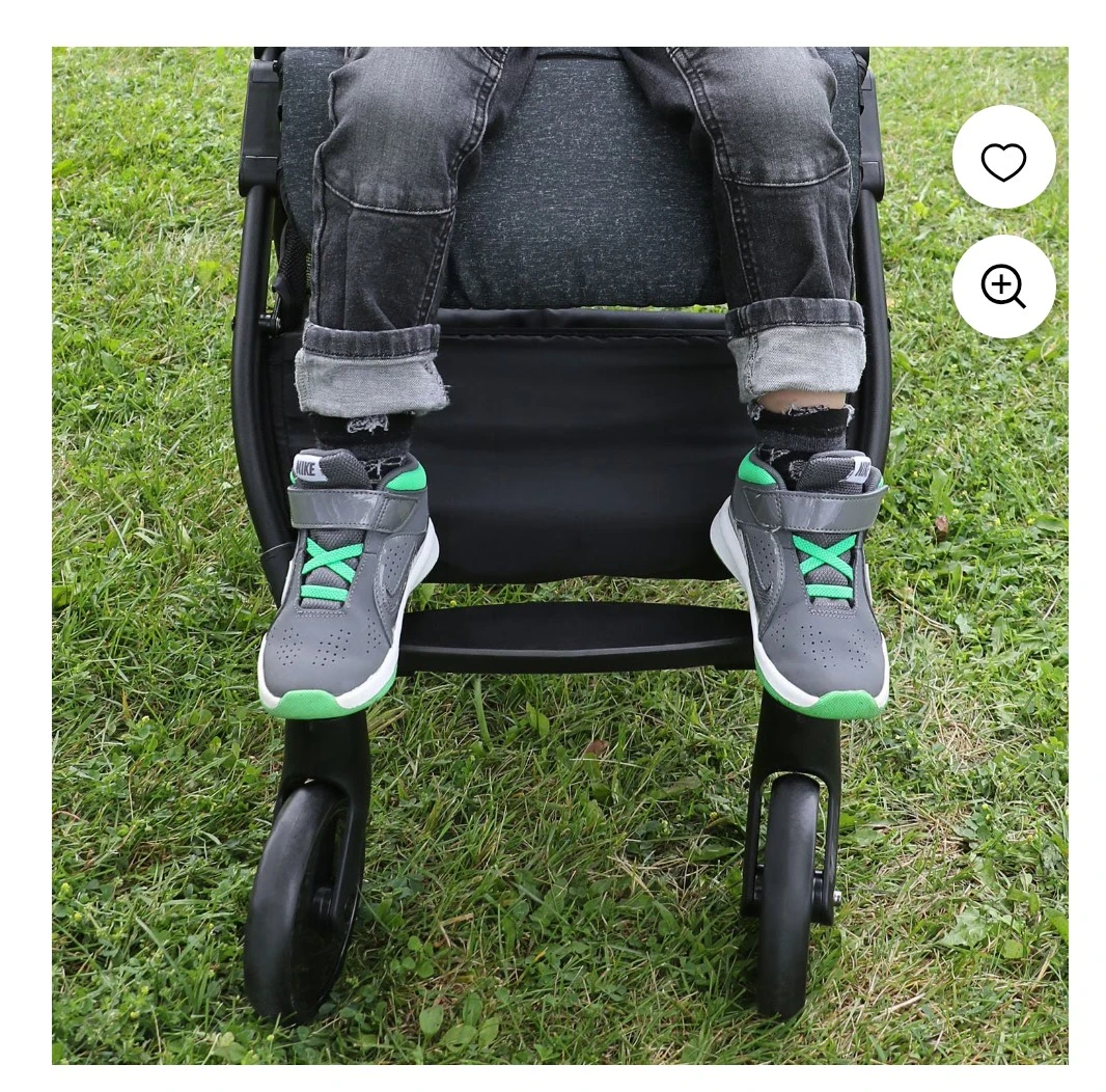 Bily Compact Easy-Fold Stroller - Heathered Grey - photo 4