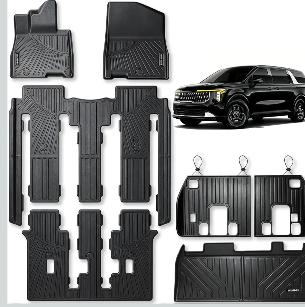 WAYIDSS Customized Floor Mats for 2025-2026 KIA Carnival