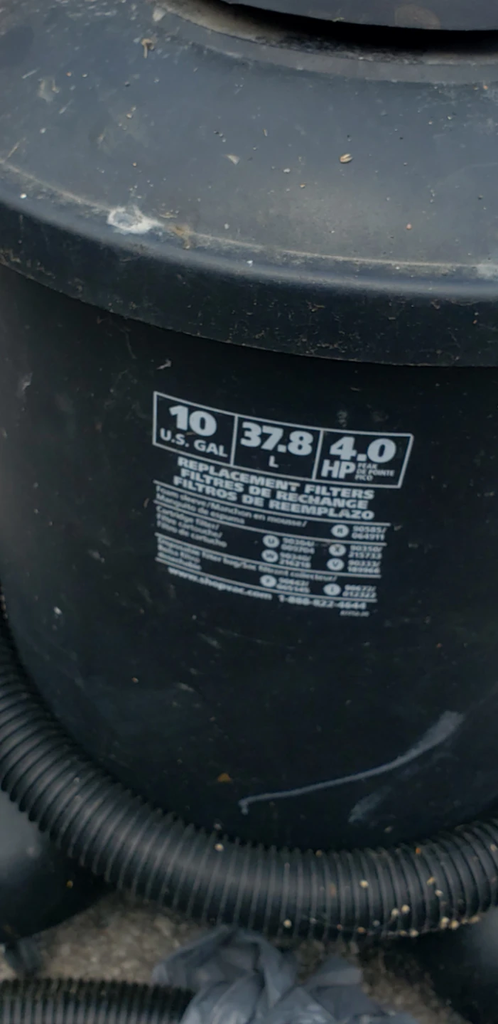 Shop-Vac 10 Gallon Wet/Dry Vacuum - photo 2
