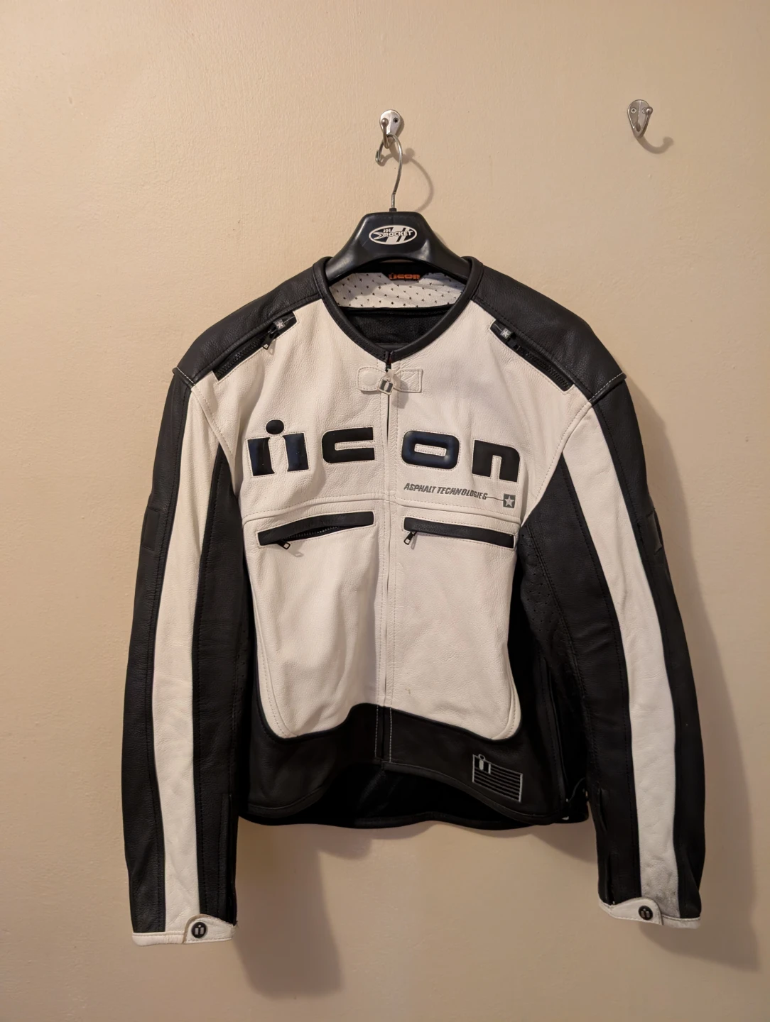 ICON Motorhead Motorcycle Jacket  Asphalt Technologies
