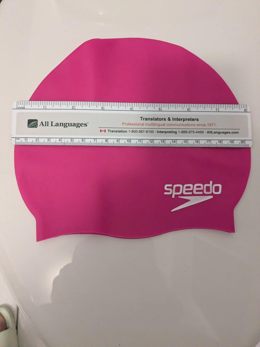 Pink Speedo Silicone Swim Cap - photo 2