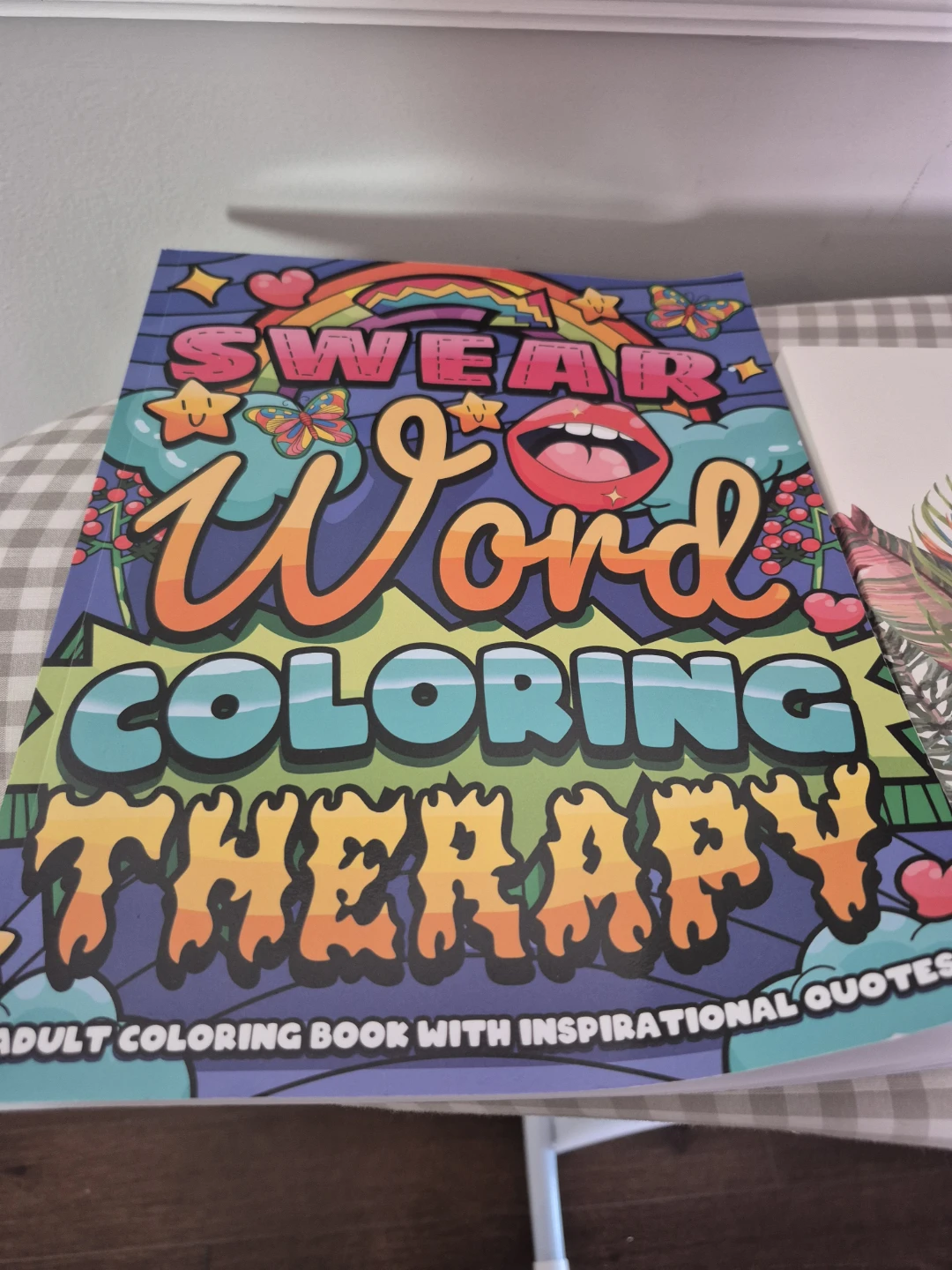 FanVean Colored Pencils and Swear Words Coloring Therapy Book - photo 4