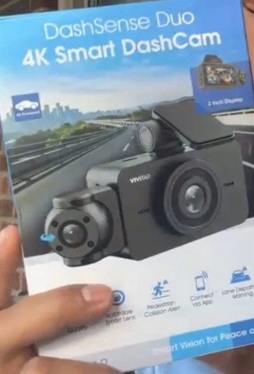 VIVITAR DashSense Duo 4K Smart DashCam - photo 2