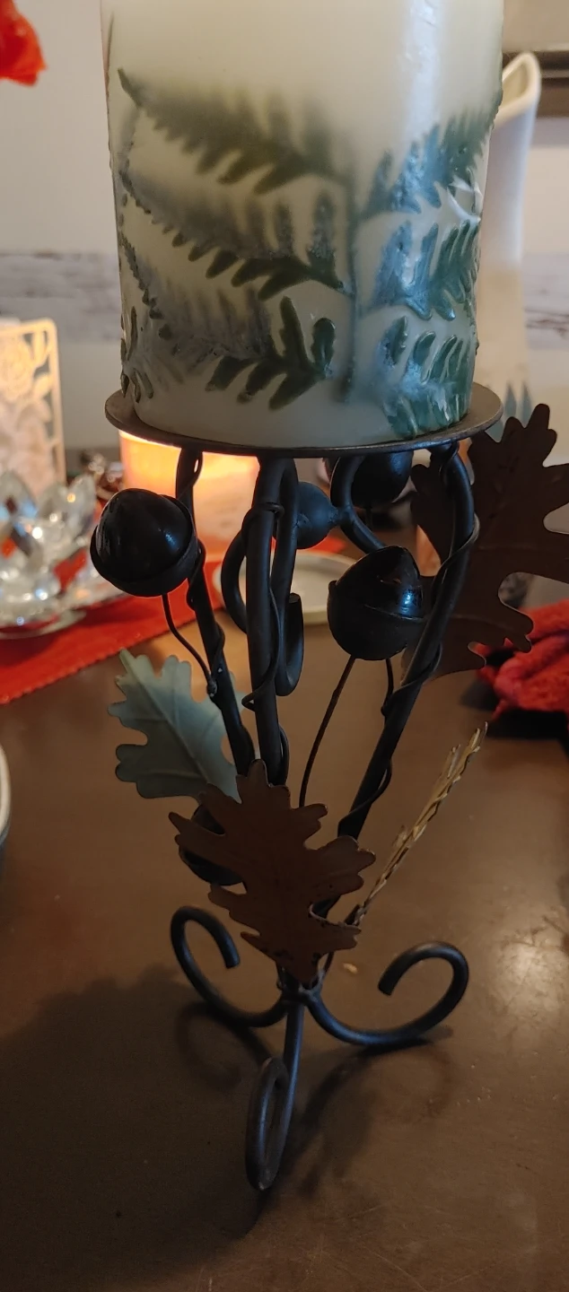 Autumn Leaf Candelabra - photo 2