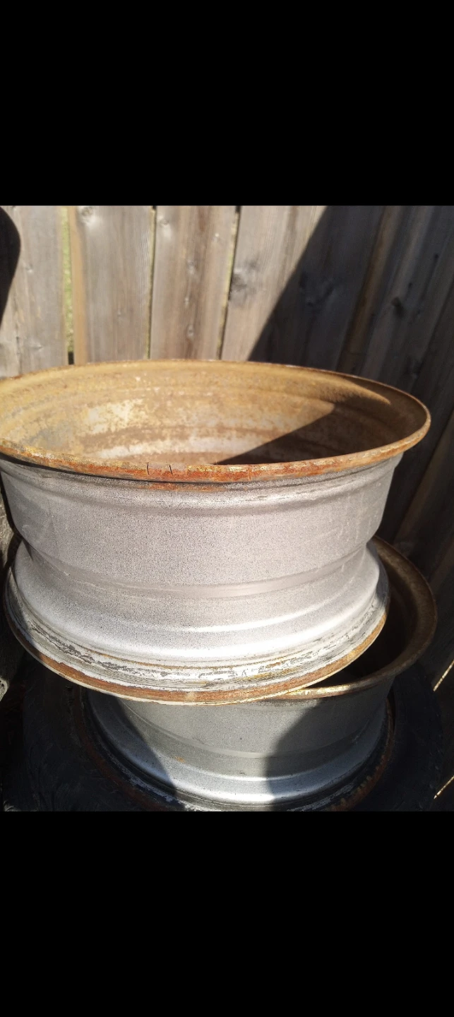 3 Steel "17" Rims For Ford