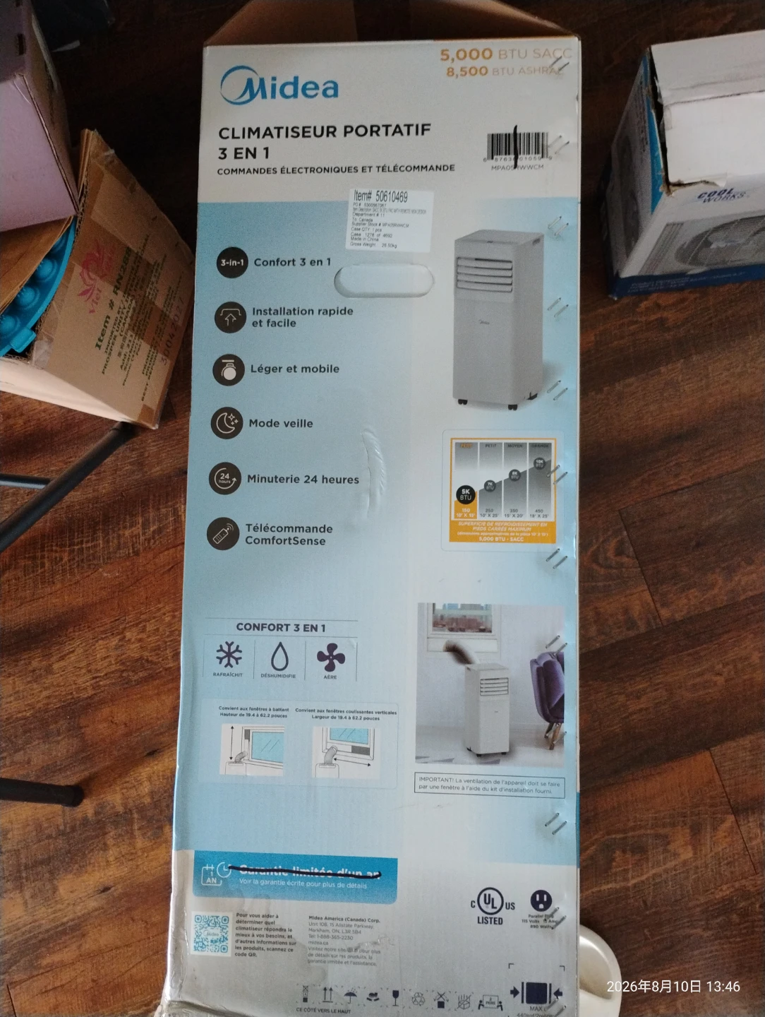 Midea 3-in-1 Portable Air Conditioner with Remote - photo 3