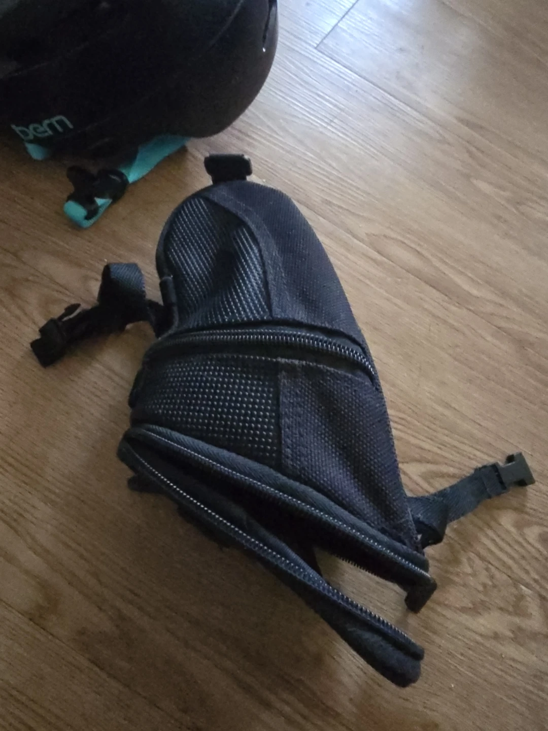 Bern Cycling Helmet and Topeak Bike Saddle Bag - photo 2