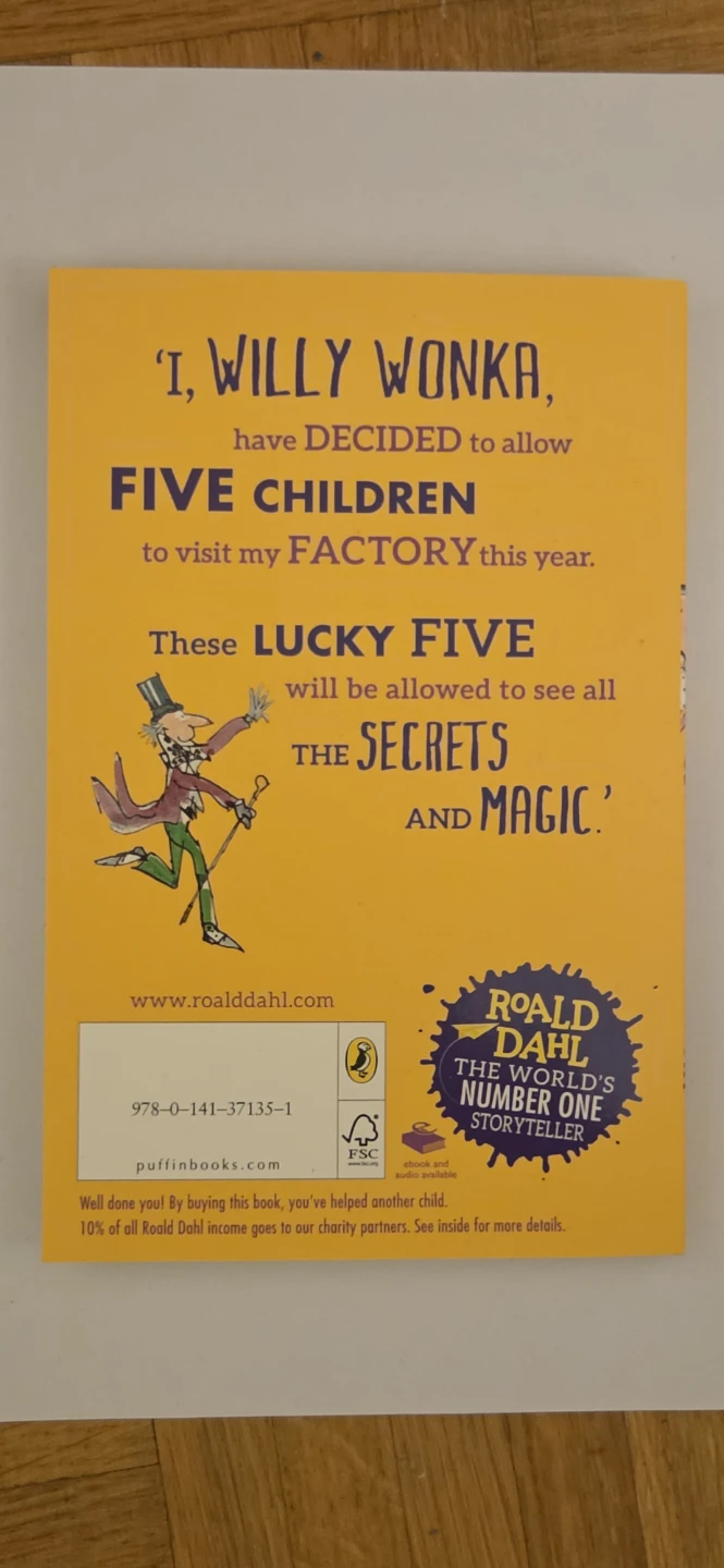 Roald Dahl Charlie and the Chocolate Factory Book - photo 2
