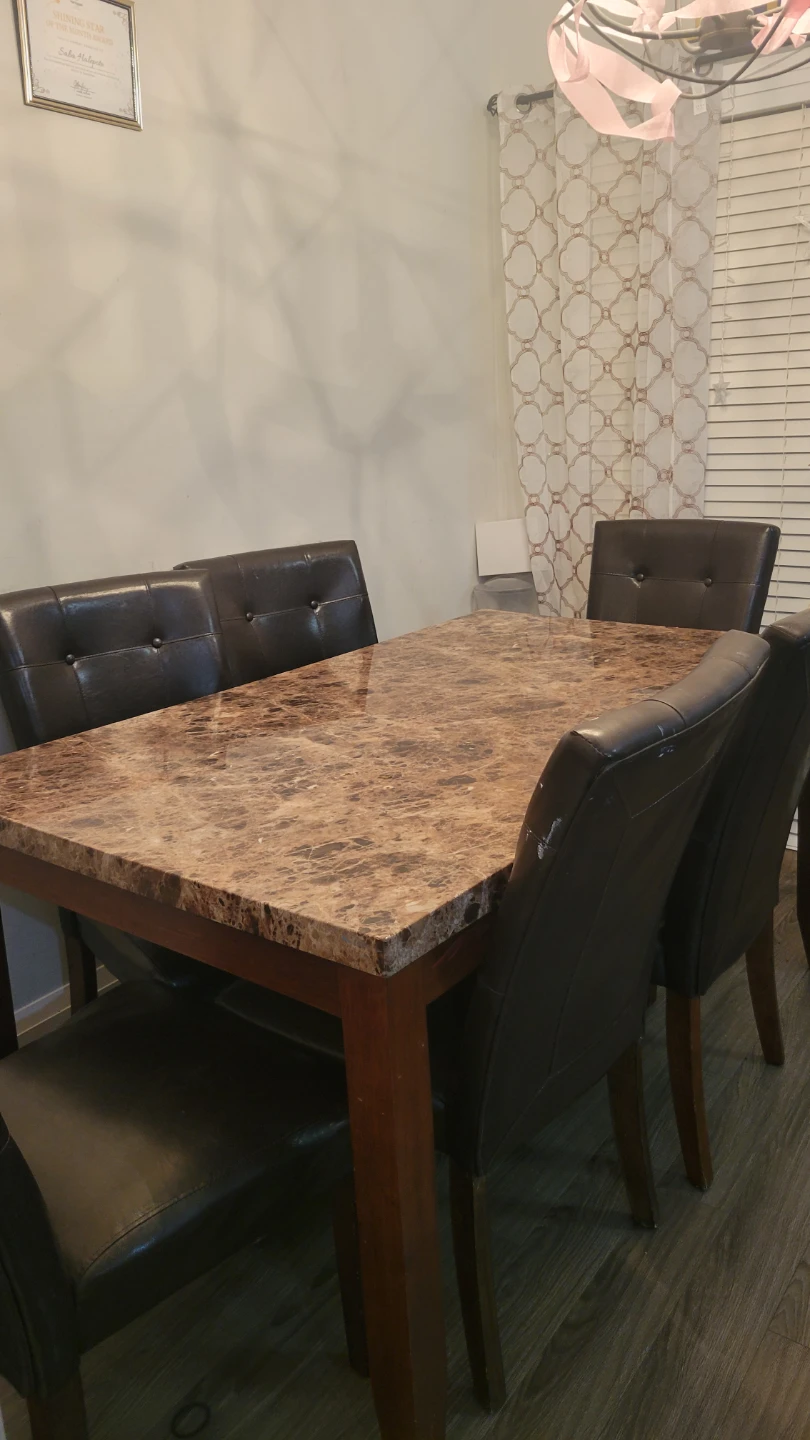 Dining Table with 6 Chairs