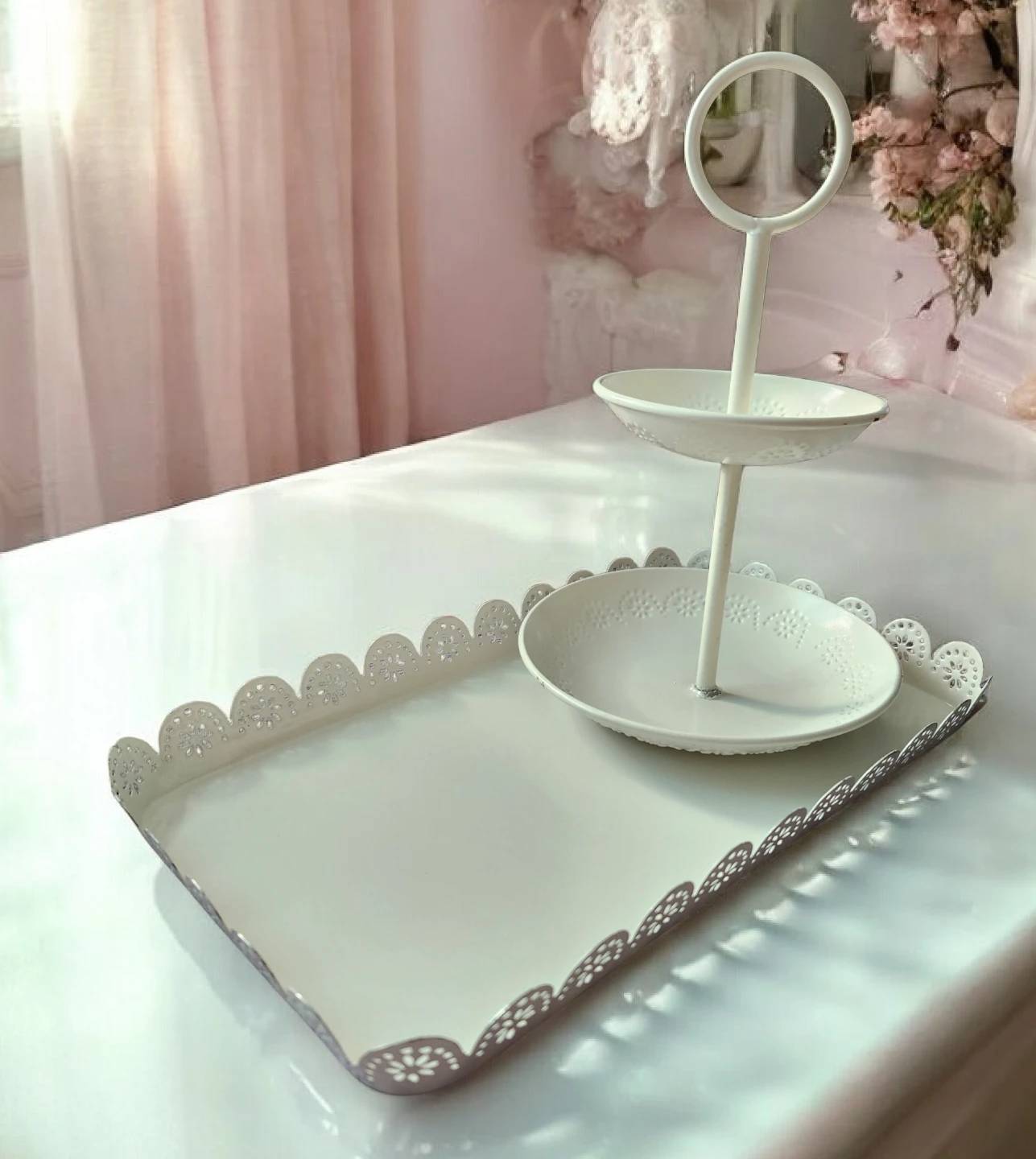 LC Lauren Conrad Tiered Tray & Vanity Tray