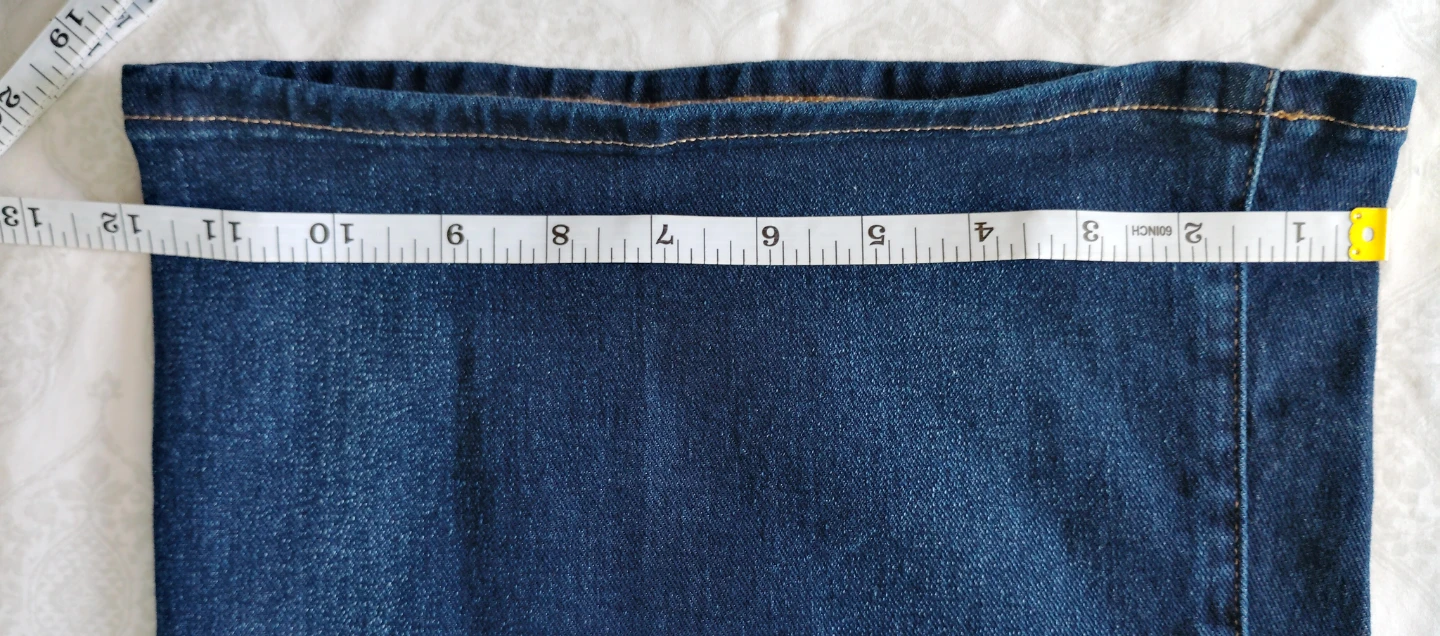 EXPRESS Mid Rise Bootcut Jeans Distressed Blue Denim - photo 3