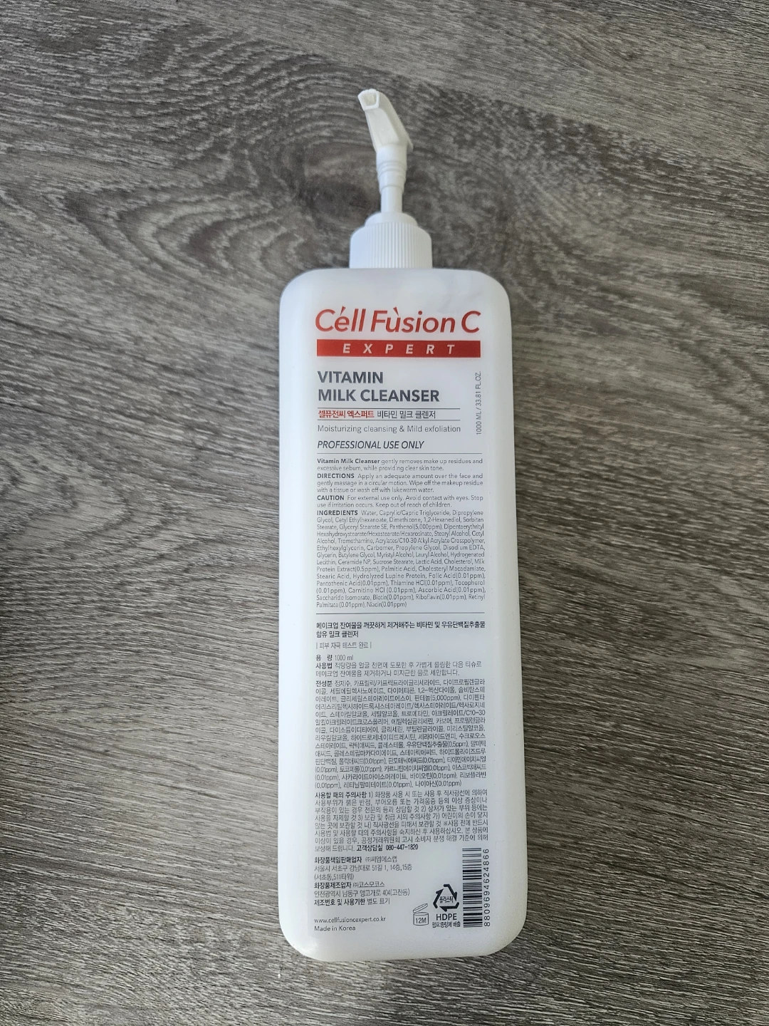 Cell Fusion C Expert Vitamin Milk Cleanser 1000ml