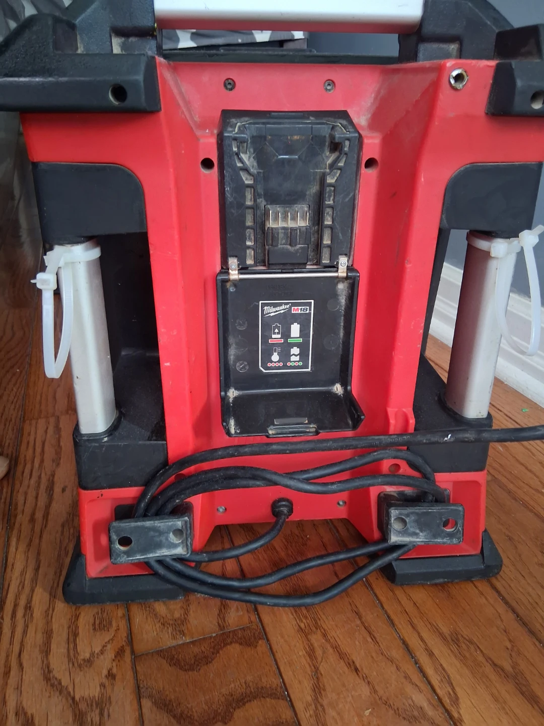Milwaukee M18 Bluetooth radio/charger and an impact driver - photo 3