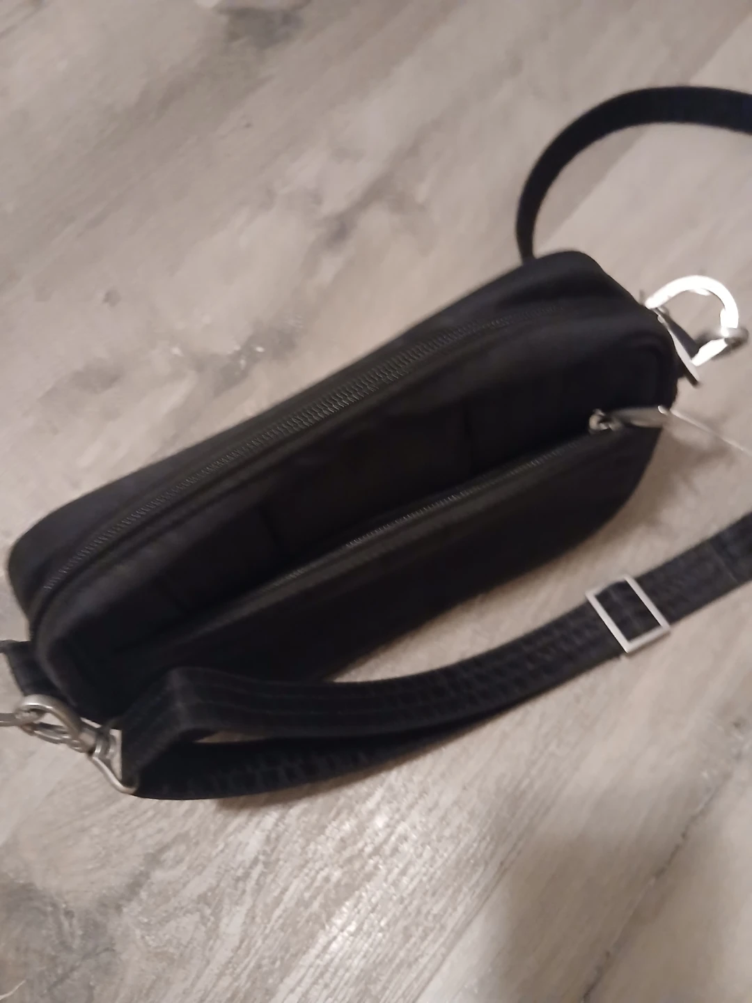 Lug Black Quilted Crossbody Bag - photo 3