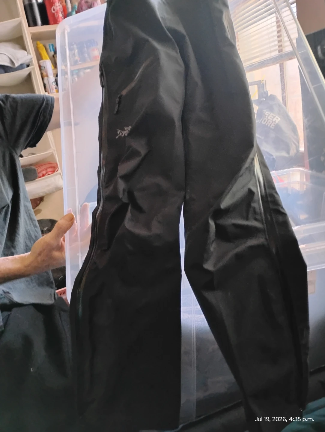 Arc'teryx Black Waterproof/Windproof Pants
