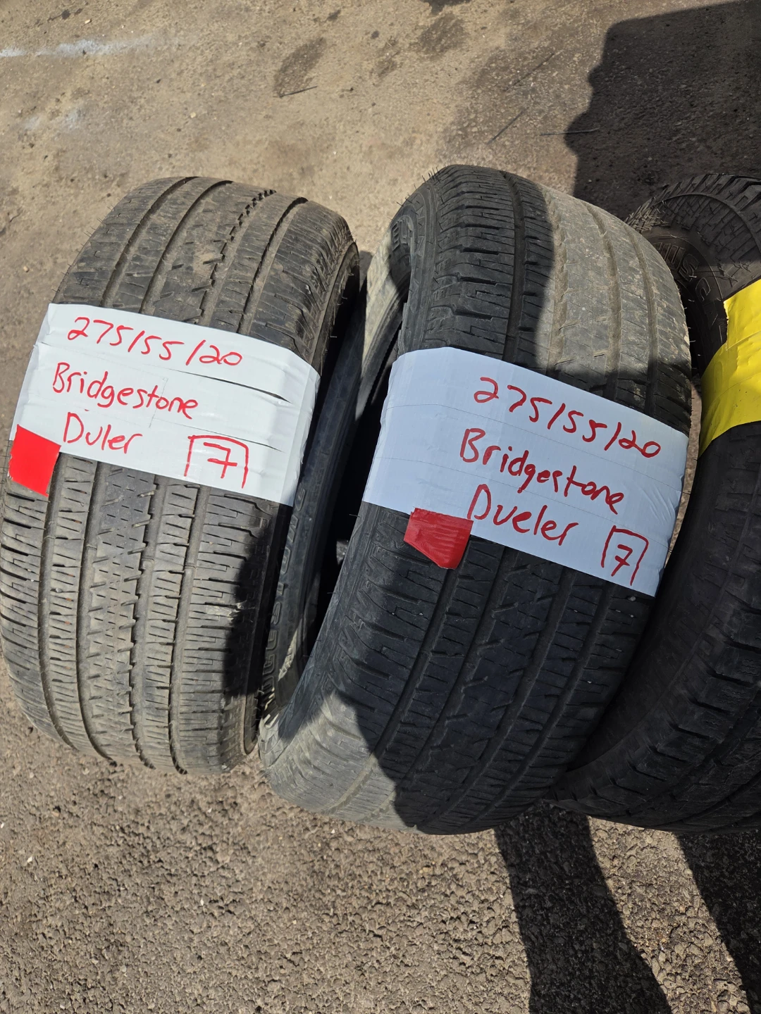 Bridgestone Dueler Tires 275/55/20