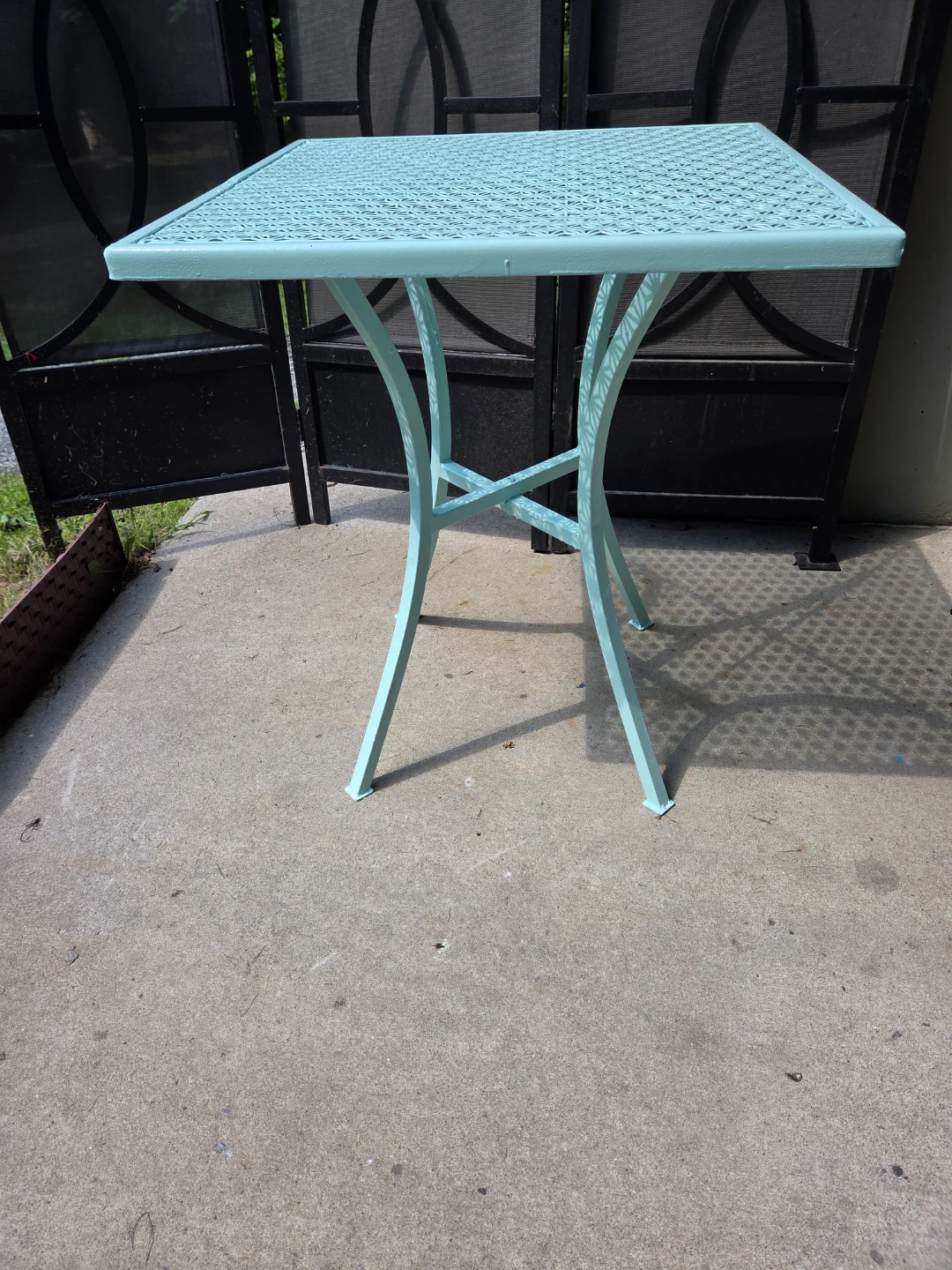 Ocean Mist Intricate Floral 3pc Bistro Set - photo 3