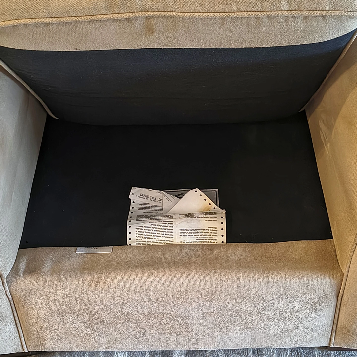 Tan (Wide) Microfiber Armchair - photo 4