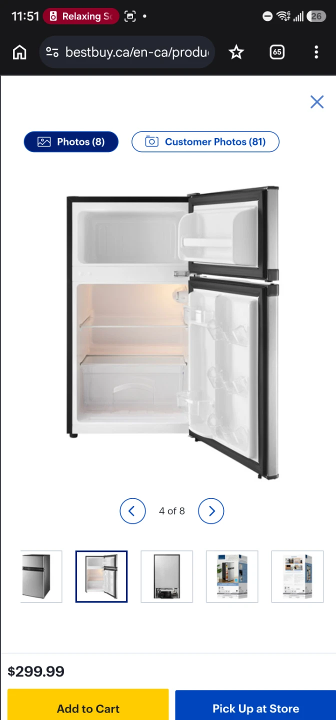 Insignia Mini Fridge - photo 5