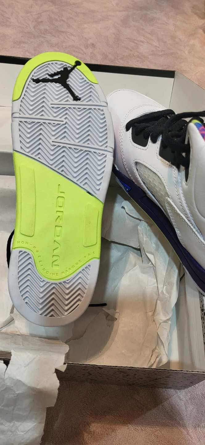 Air Jordan 5 Retro (GS) "Alternate Grape" - photo 5