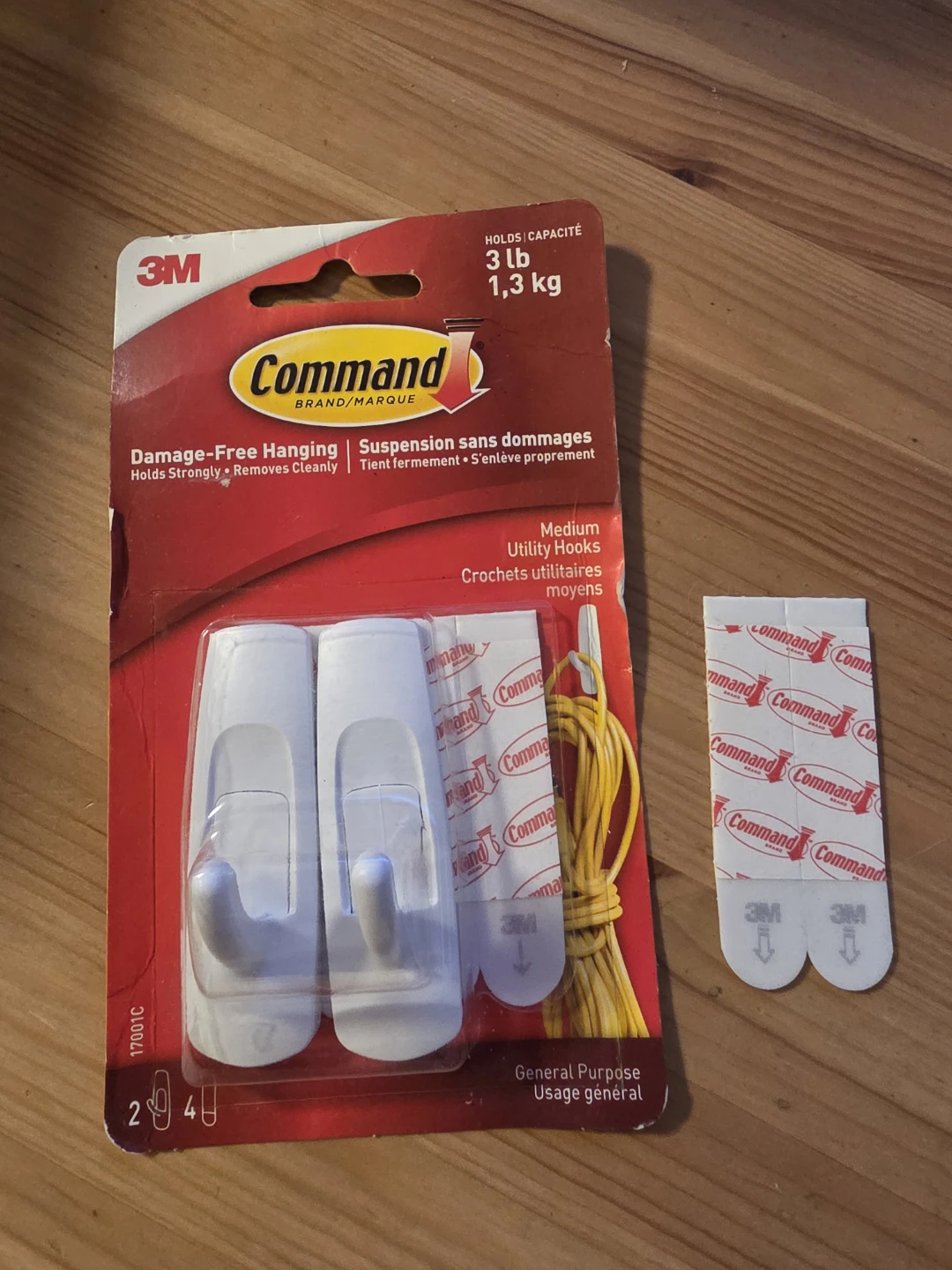Command Medium Utility Hooks (3 lb Capacity)