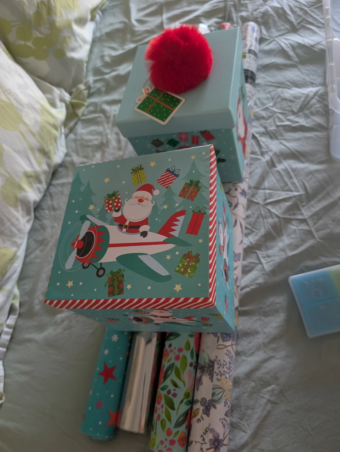 Christmas Gift Boxes and Wrapping Paper