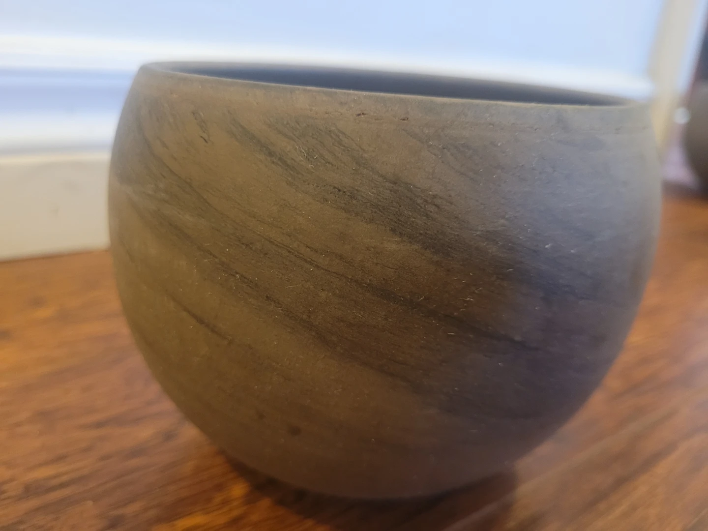 Clay flower/plant pot set of 2 - photo 4
