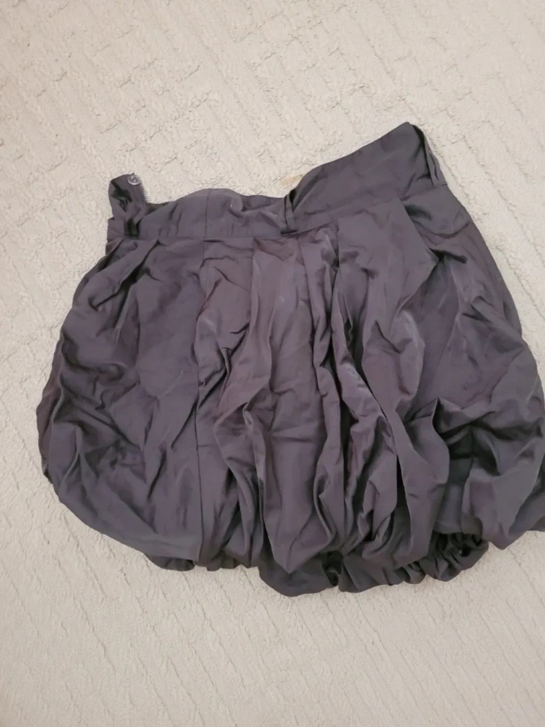 Dark Grey Ruched Dress - great for photoshoots