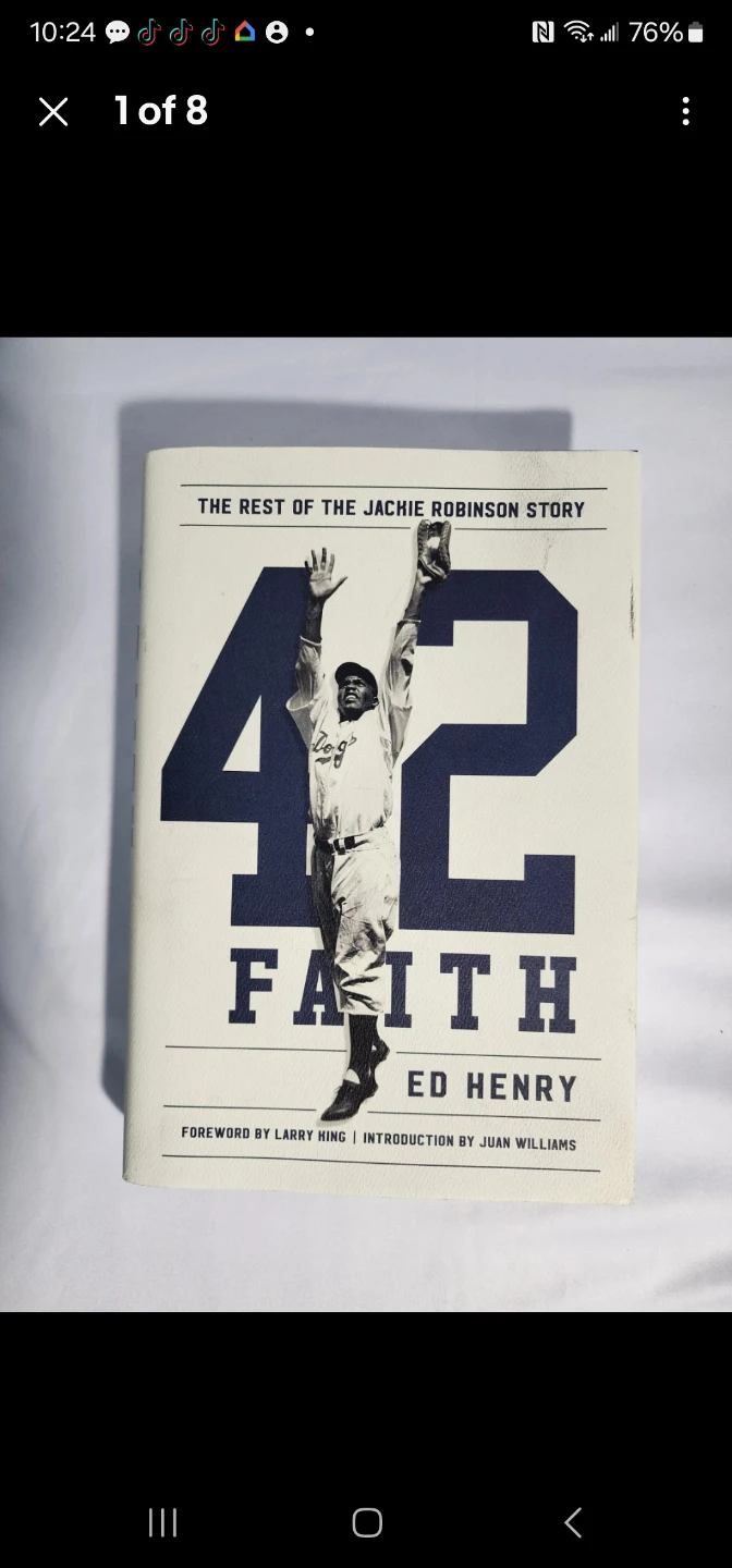 42 Faith: The Rest of the Jackie Robinson Story by Ed Henry