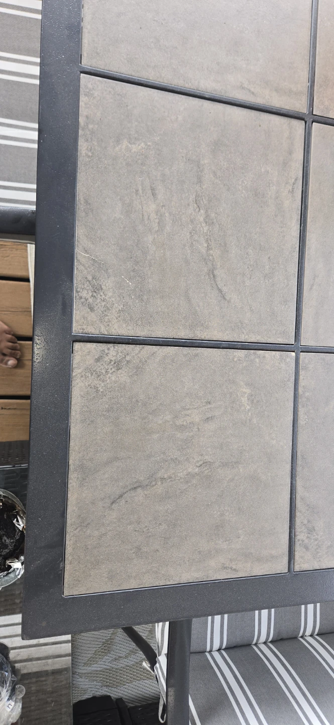 Patio Dining Table with Tile Top - photo 4