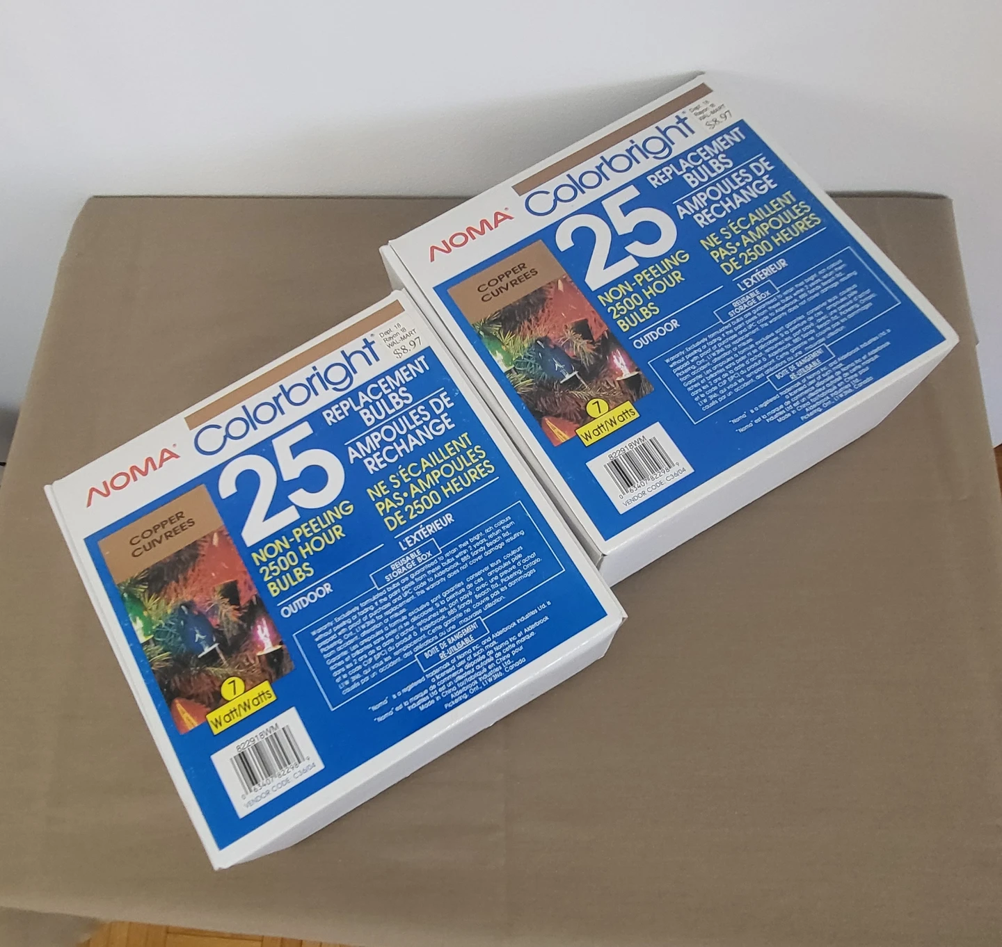 Noma Colorbright outdoor Replacement Bulbs - 33 - Copper Colour