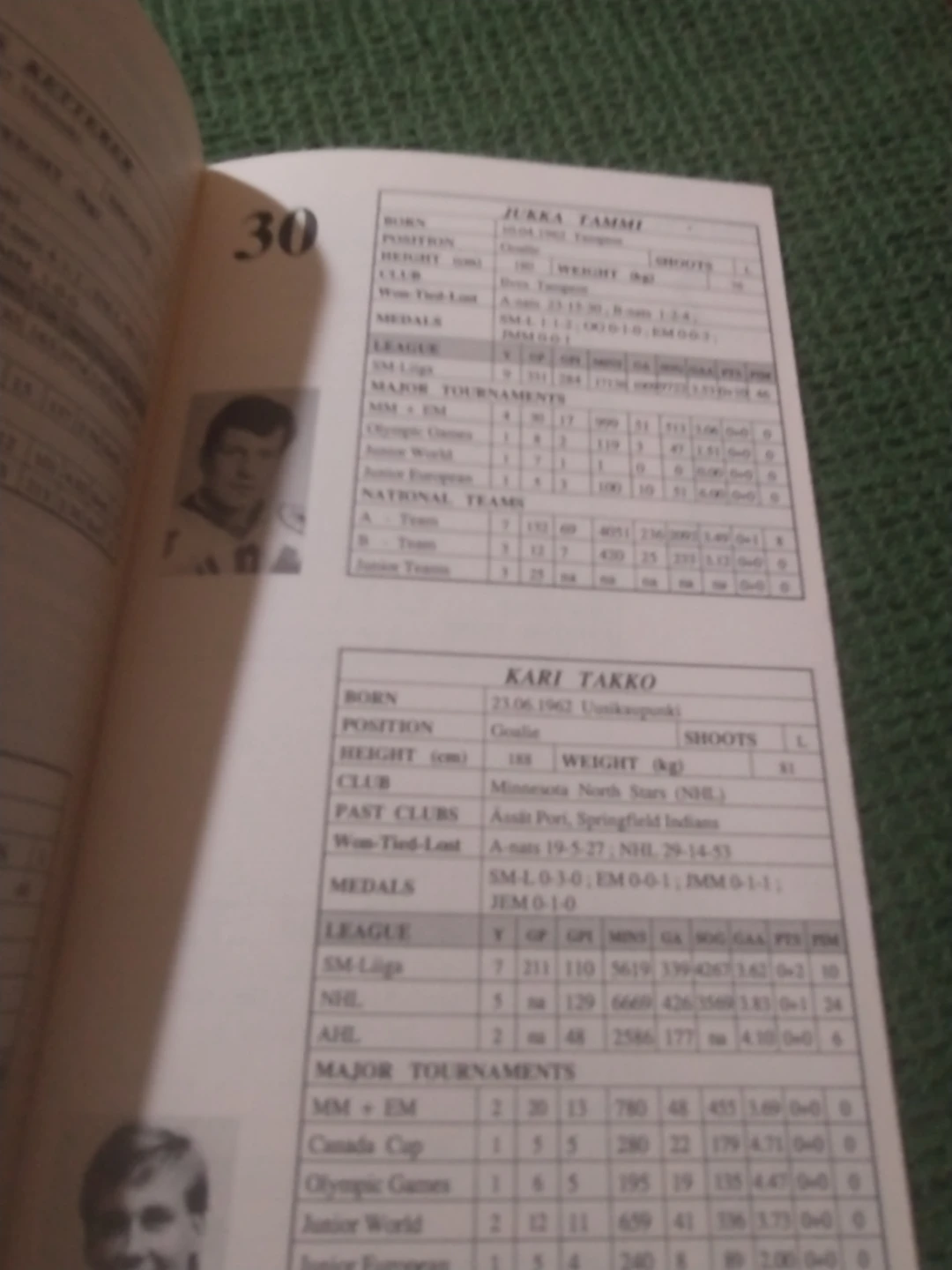 1990 Finland Hockey Media Guide - photo 5