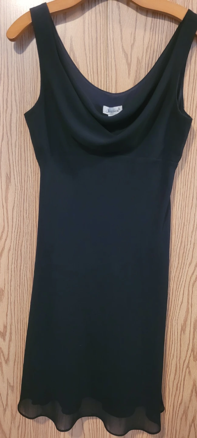 Jessica Women's Black Dress Size 8