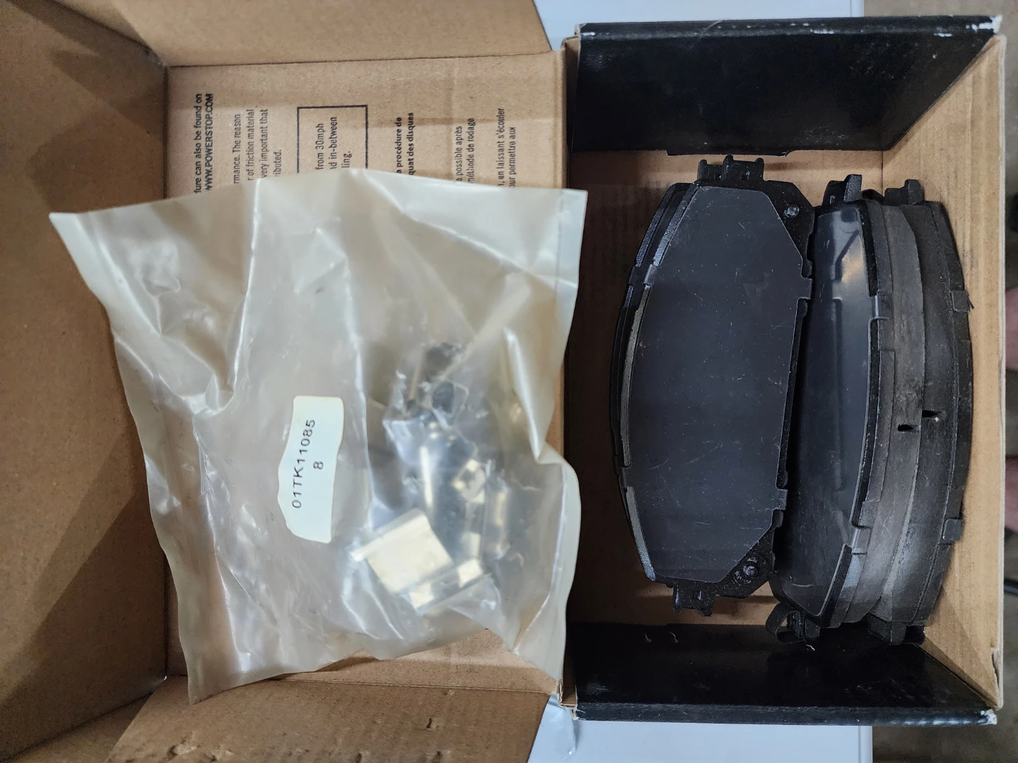 17-1709 PowerStop Z17 Evolution Plus Ceramic Pads w/Hardware Kit - photo 3