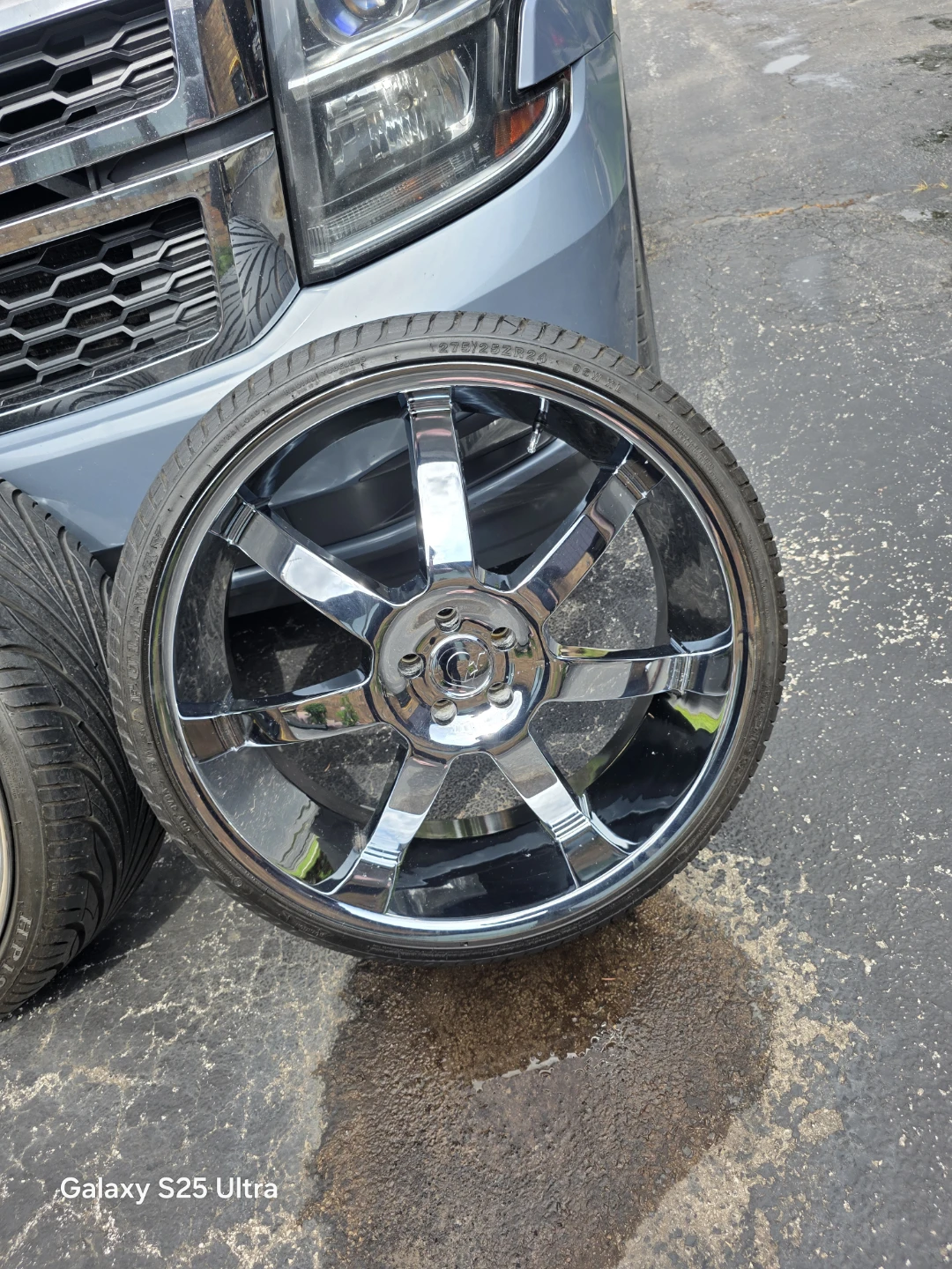 Chrome Rims and Tires - photo 3