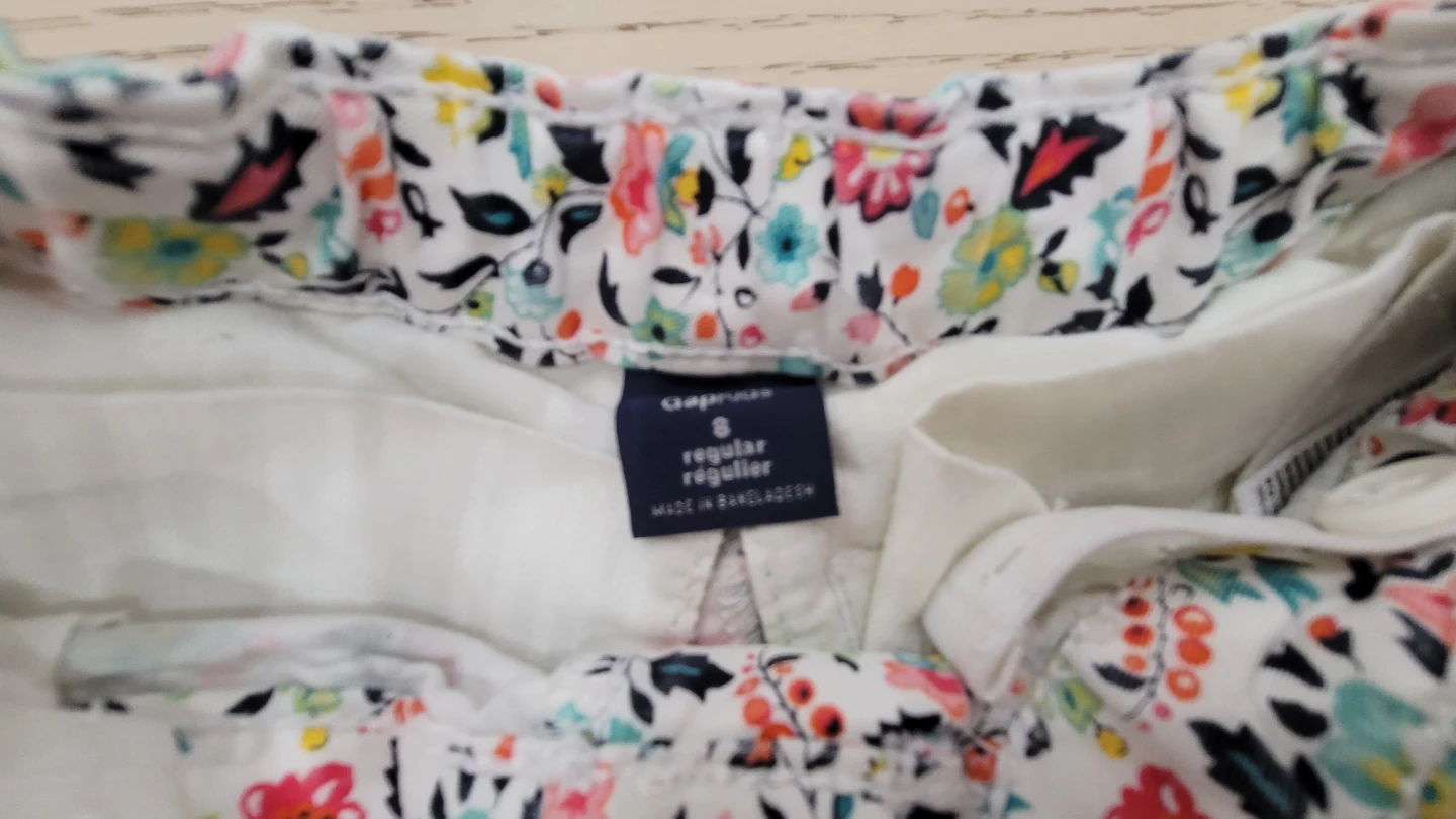 Girls cute summer shorts 7 to 8 years old - photo 2