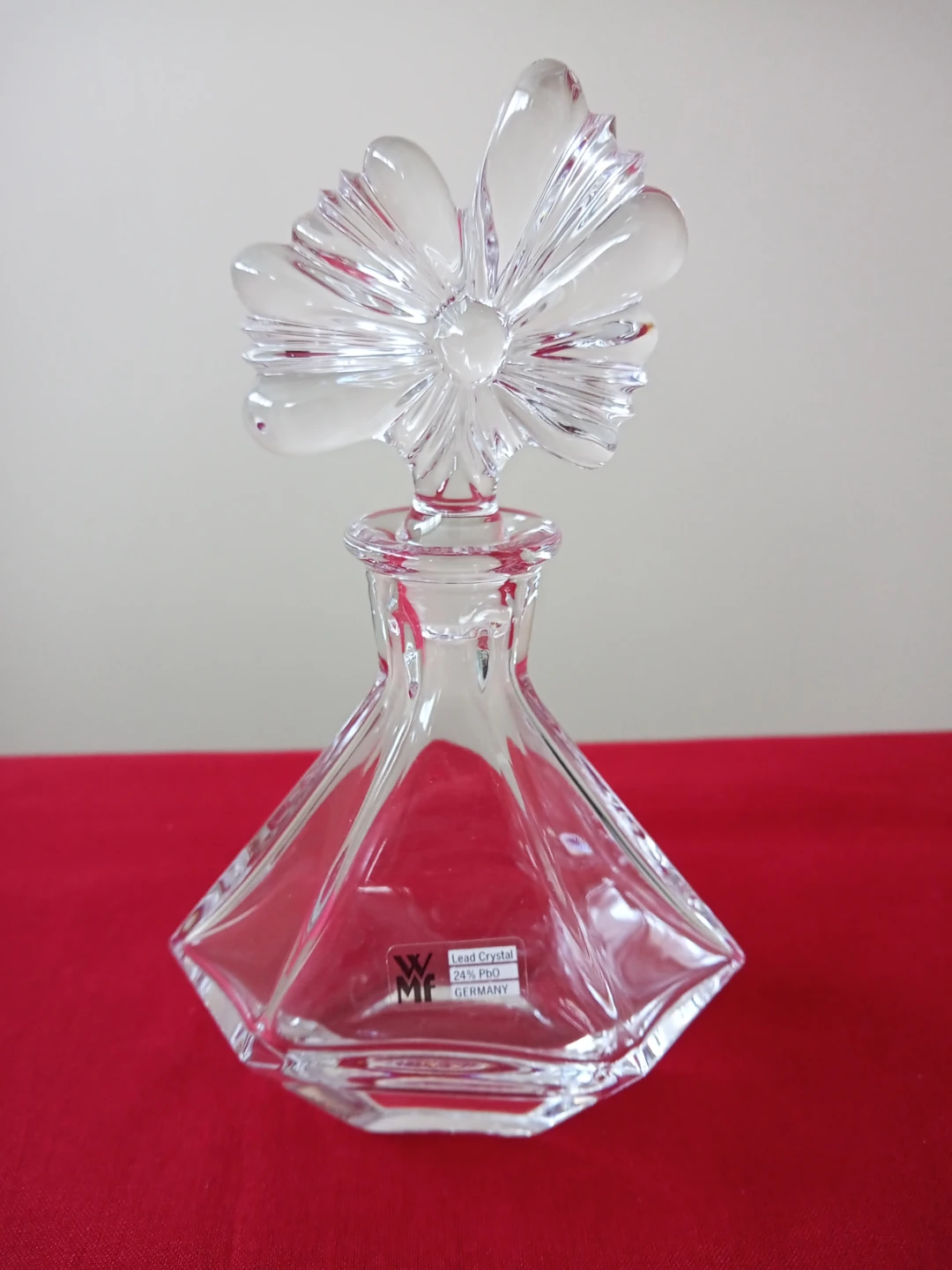 Glass Perfume Bottles with Decorative Stopper - photo 2