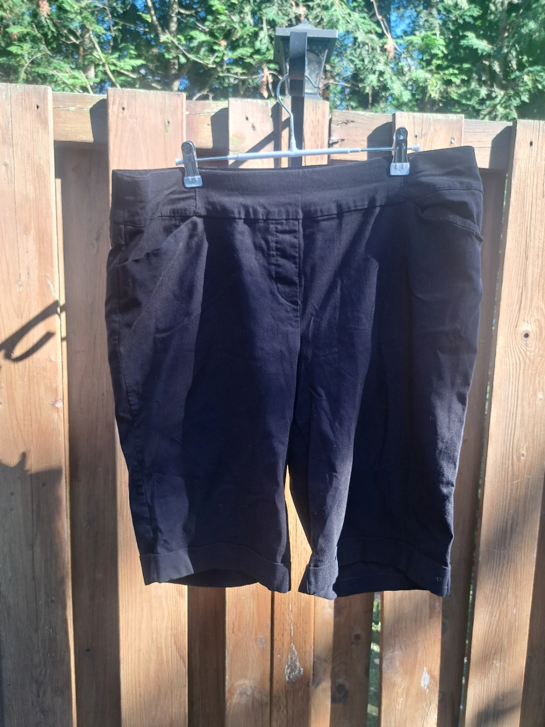 Black Savvy Fit Shorts