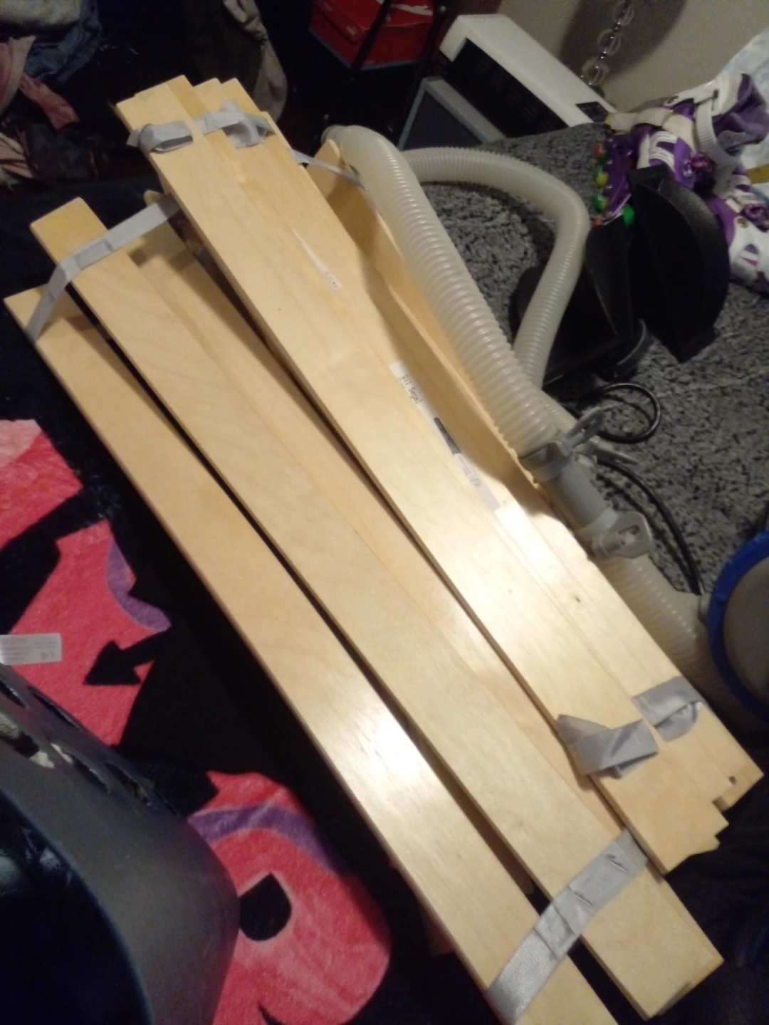 Wooden Bed Slats 2 sets