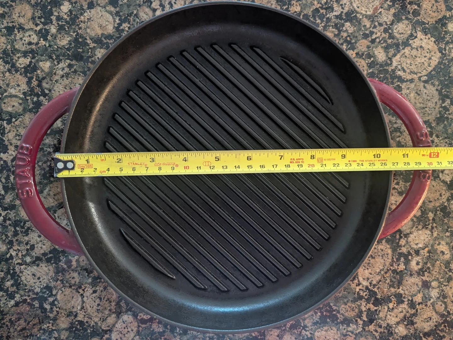 Staub 10-inch Enameled Cast Iron Grill Pan - photo 2