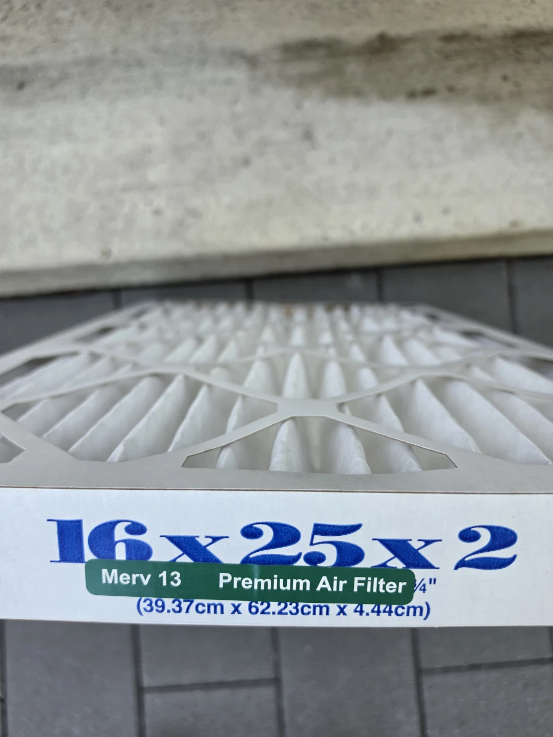 16x25x2 MERV 13 Premium Air Filter