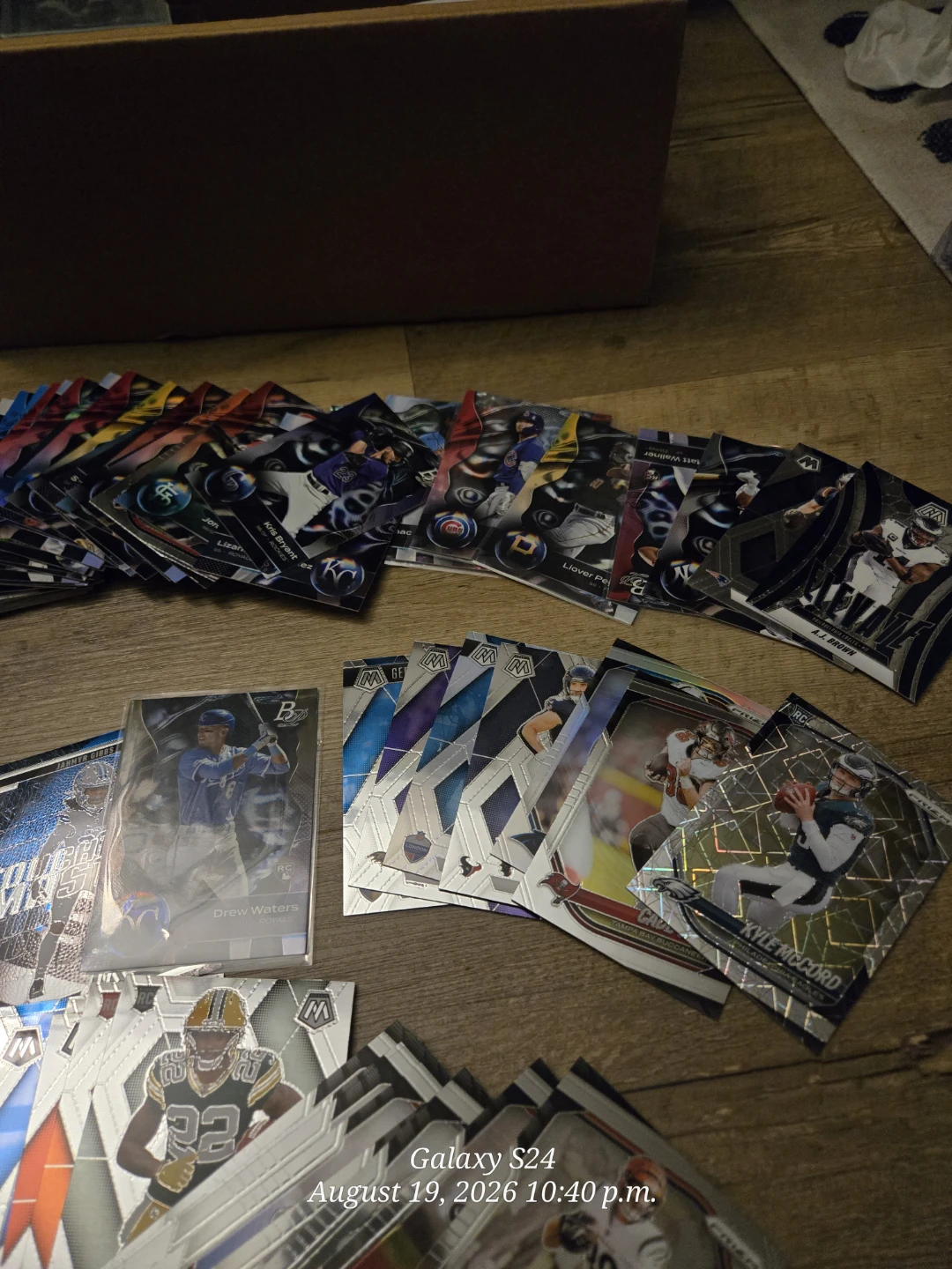Assorted Baseball and Football Trading Cards - photo 2