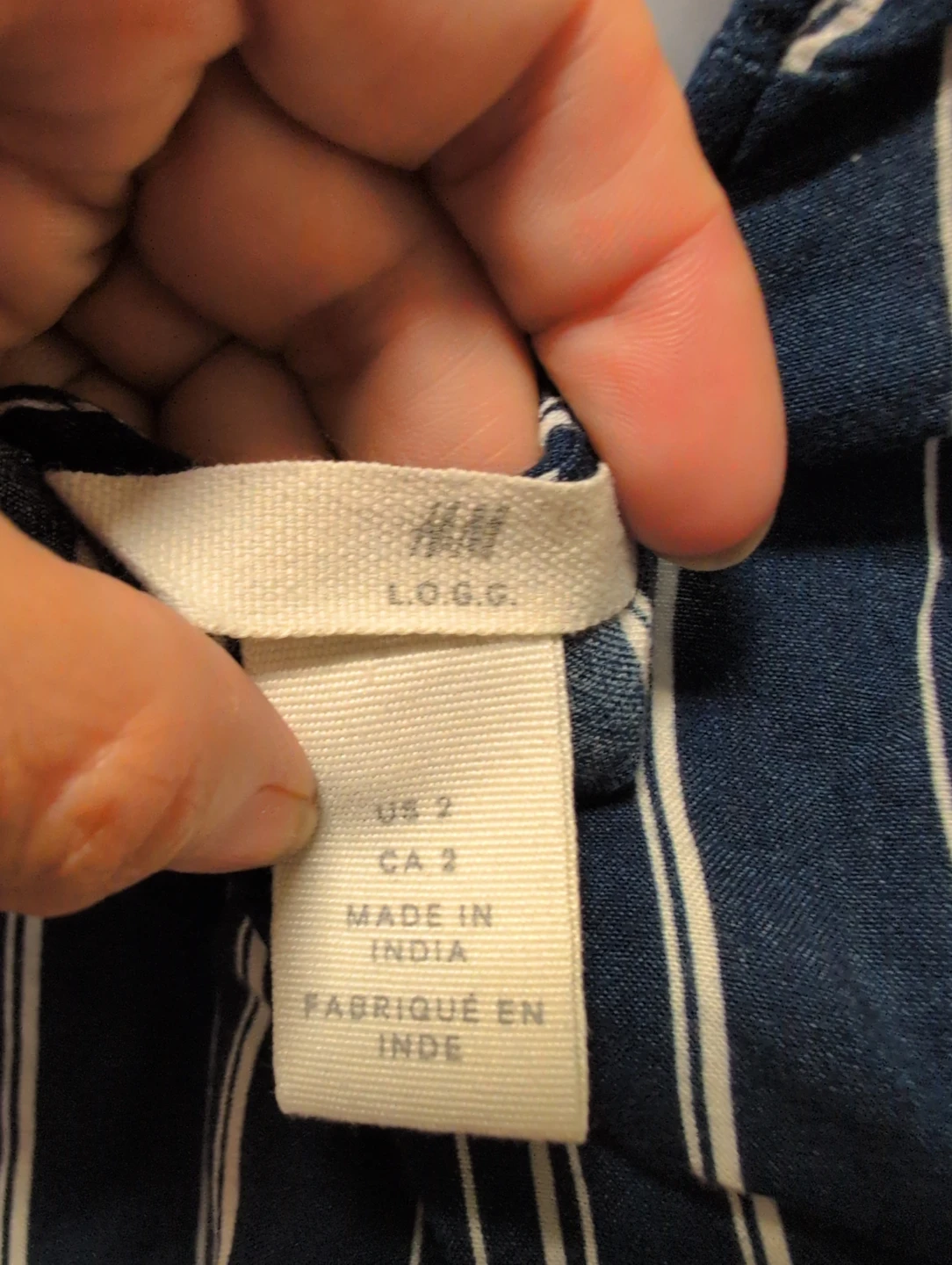 H&M Divided Striped Long Sleeve Top - photo 5