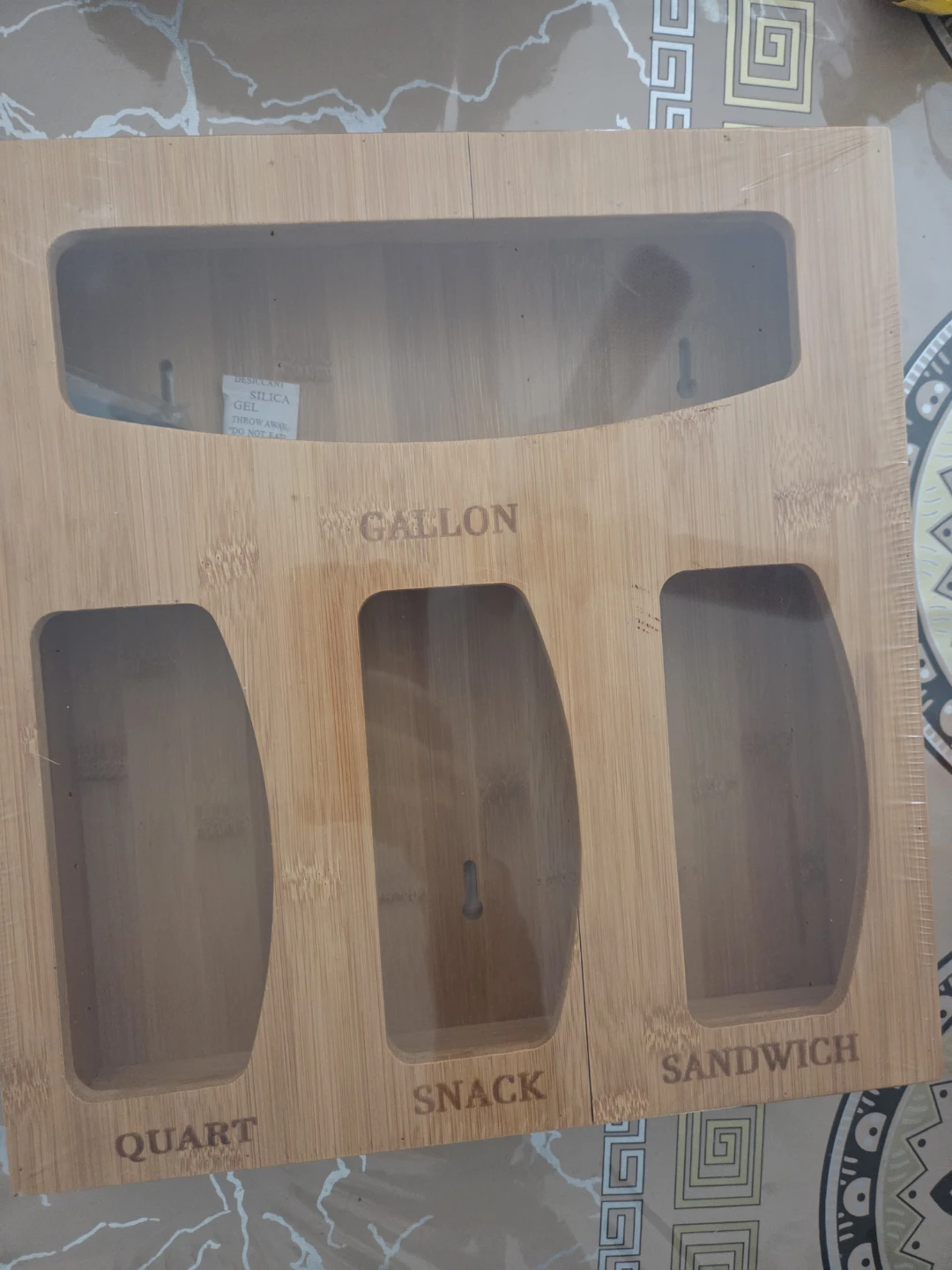 Bamboo Bag Organizer