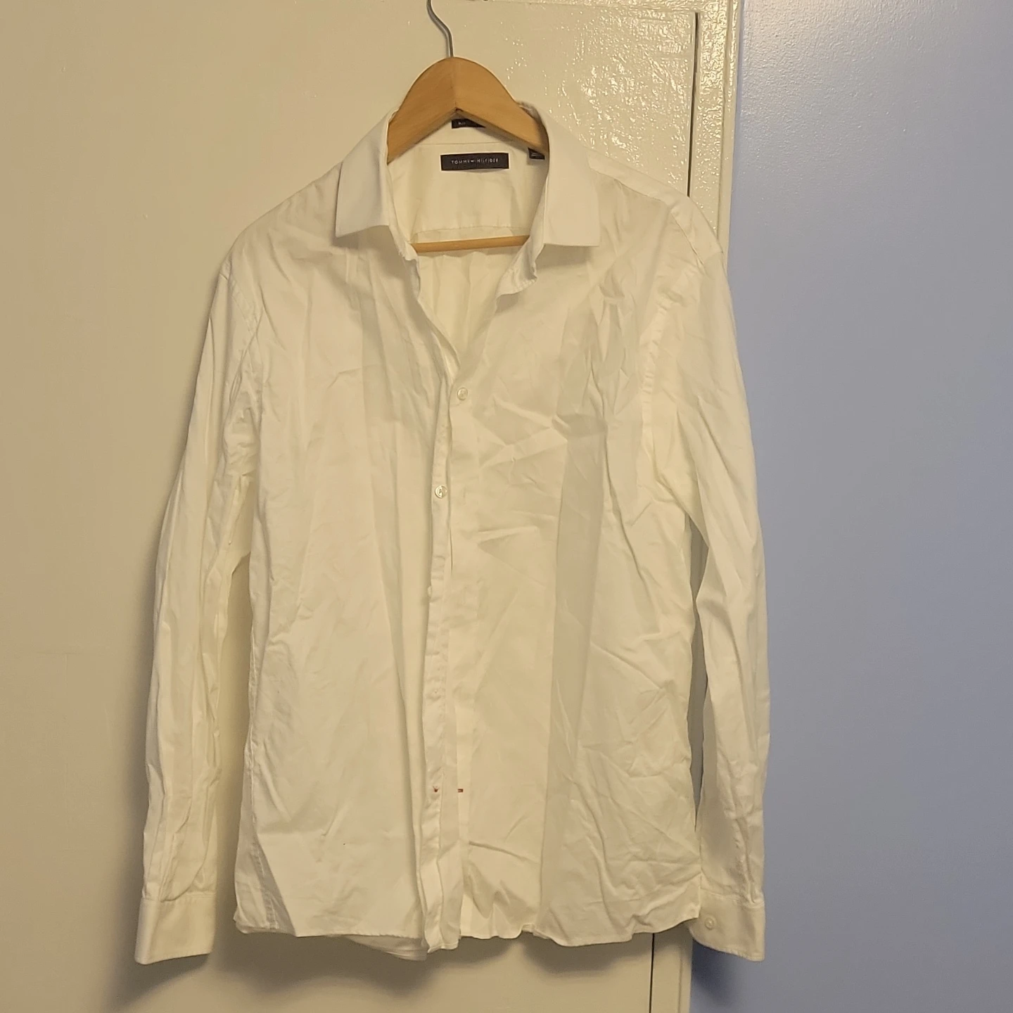 Tommy Hilfiger Slim Fit Stretch Button-Down Shirt - XL - photo 2