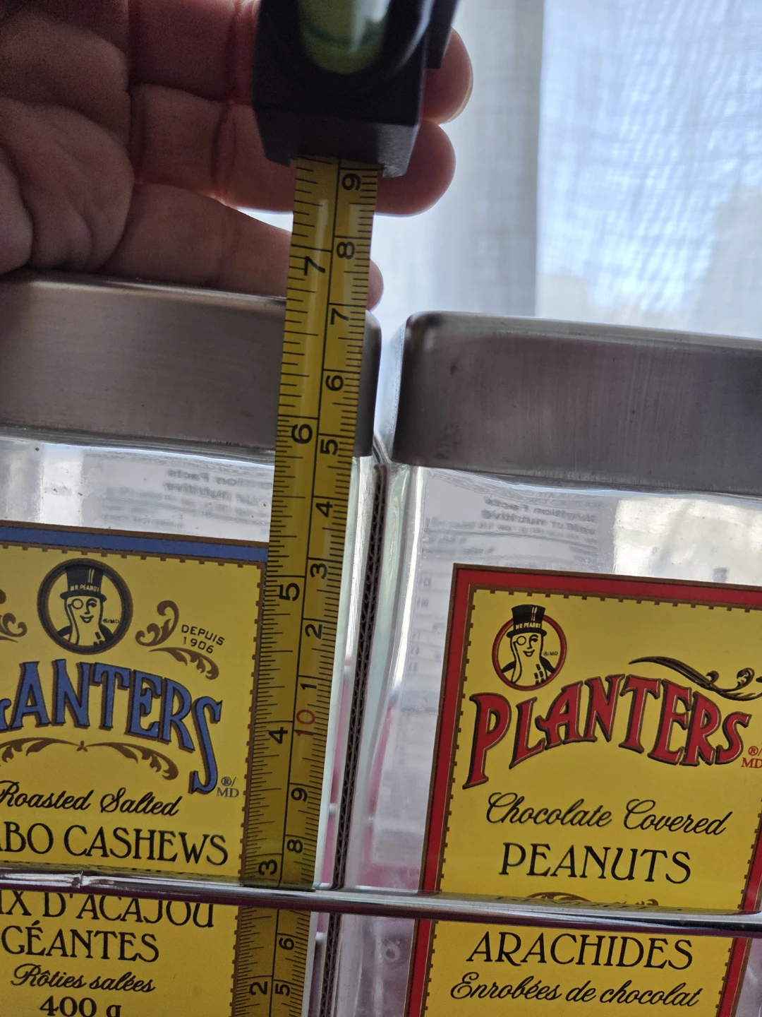 Planters Glass Canisters with Rack (3 pc) - photo 2