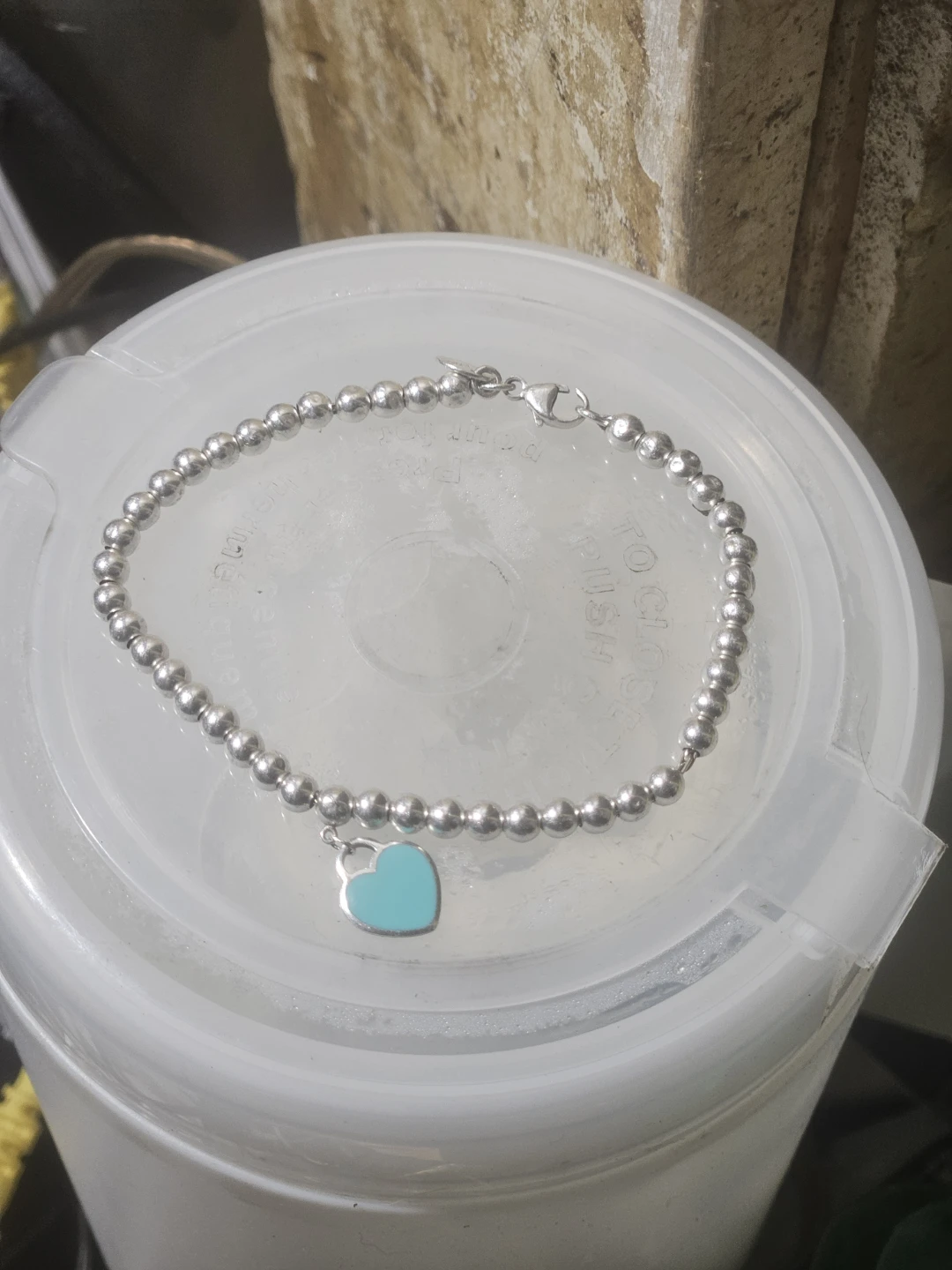 Tiffany & Co. Sterling Silver Heart Tag Bracelet - photo 3