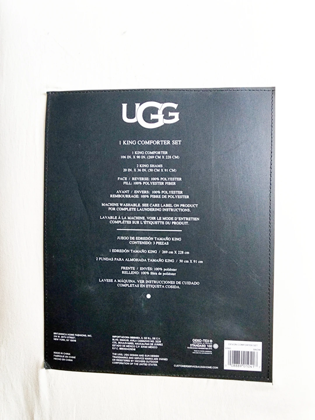 UGG King Size Comforter Set - photo 3